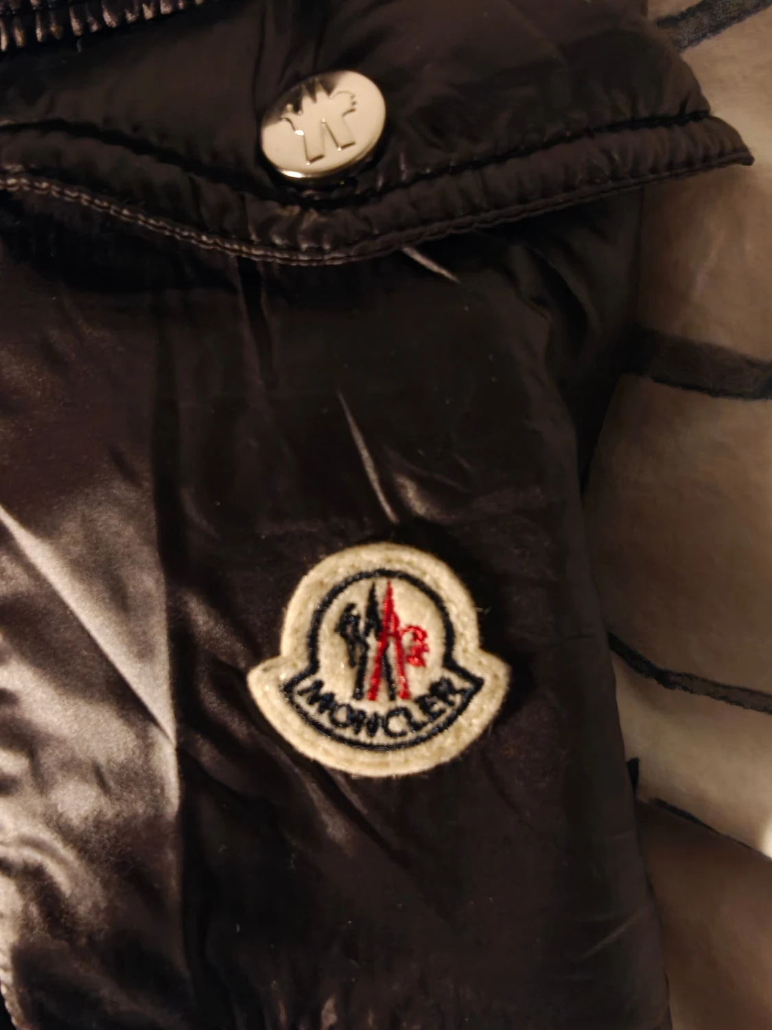 Svart cardigan dunväst - 1