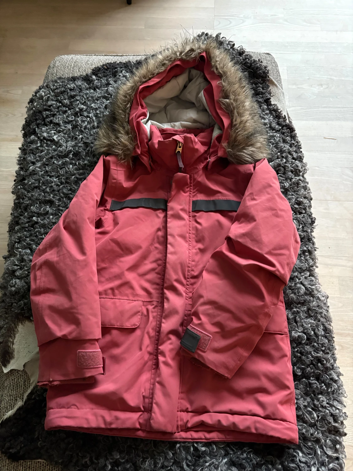 Rosa Didriksons vinterjacka med reflexpäls - 1