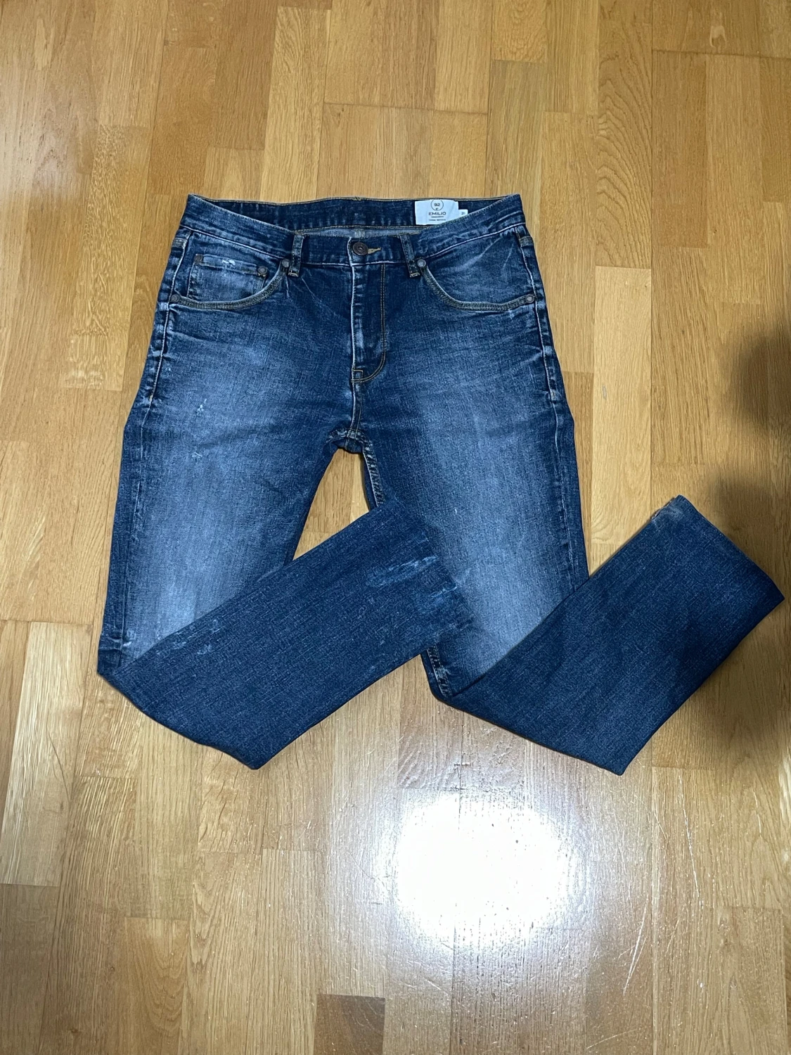 Emilio  jeans mörkblå straight - 1