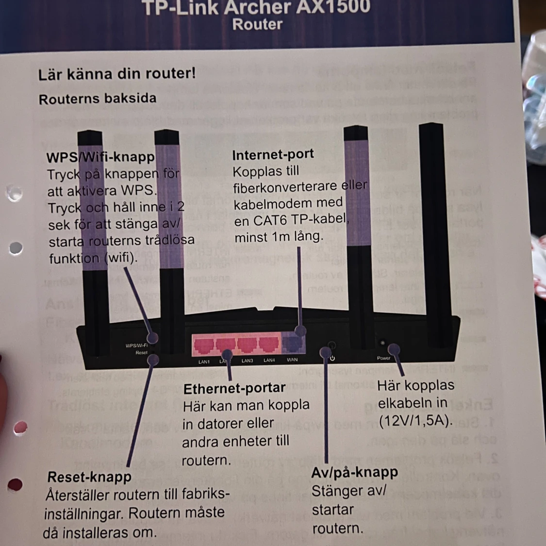 TP-Link Archer AX1500 Wi-Fi 6 Router - 3