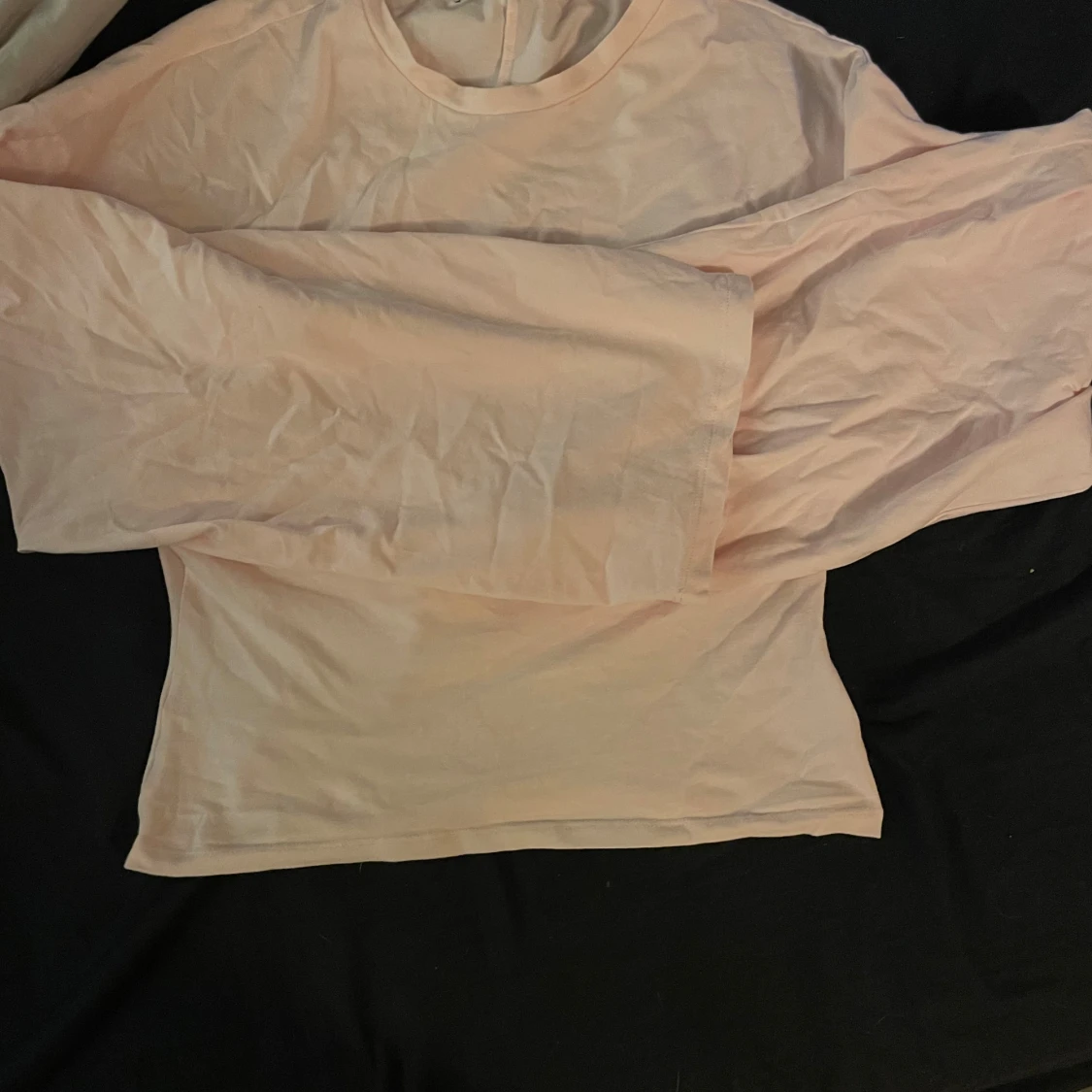 Ljusrosa långärmad topp från 157 - 2