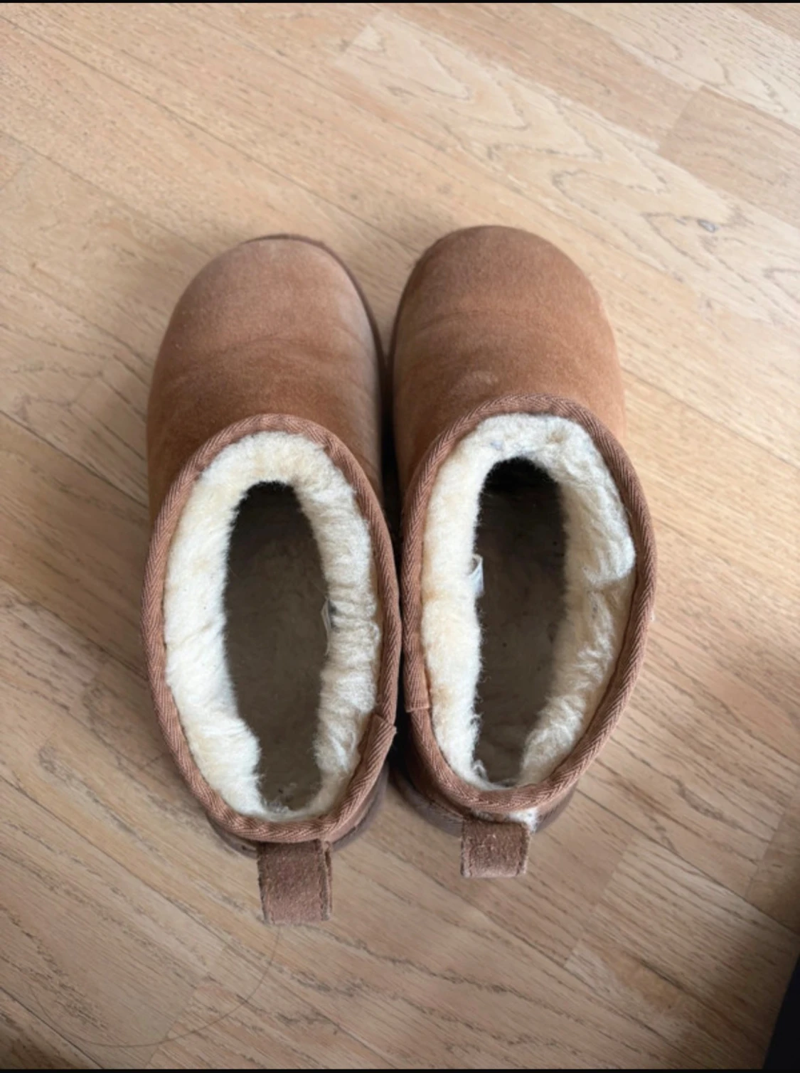 Bruna mockaboots med fårskinnsfoder - 3