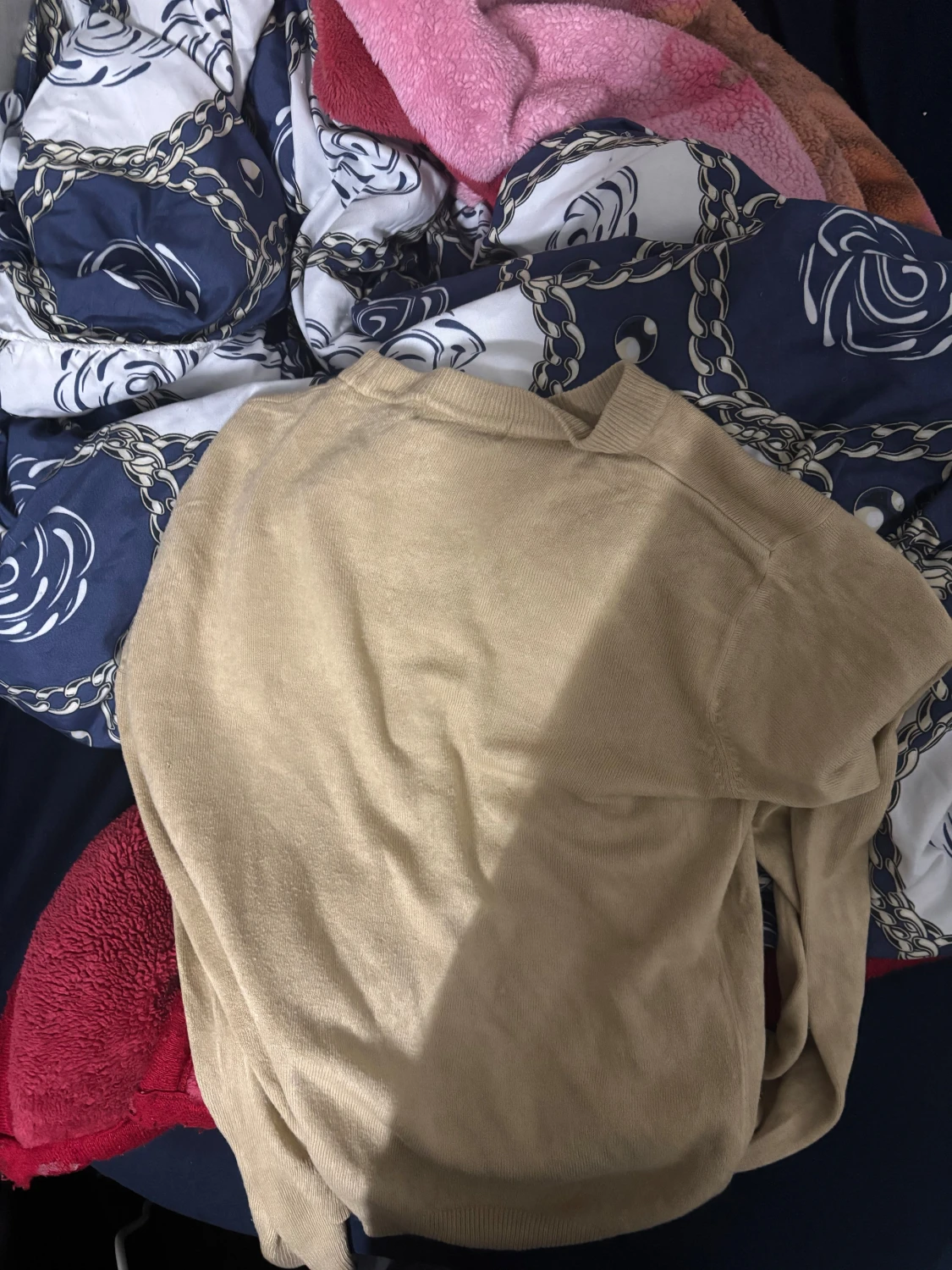 Beige stickad tröja Polo Ralph Lauren - 1