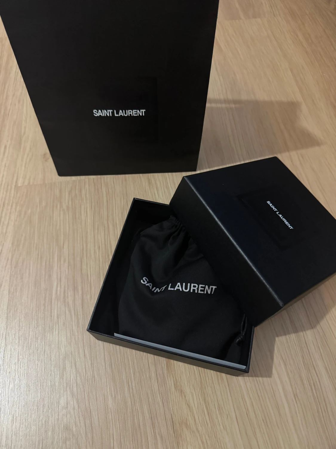 Svart skärp från Saint Laurent - 4