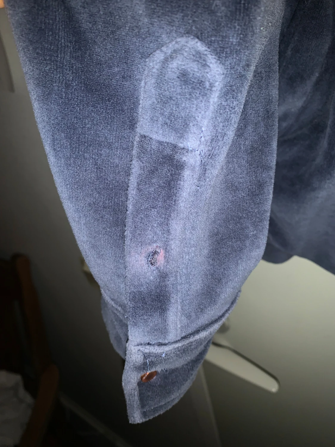 Blå mockajacka från Limitato - 2