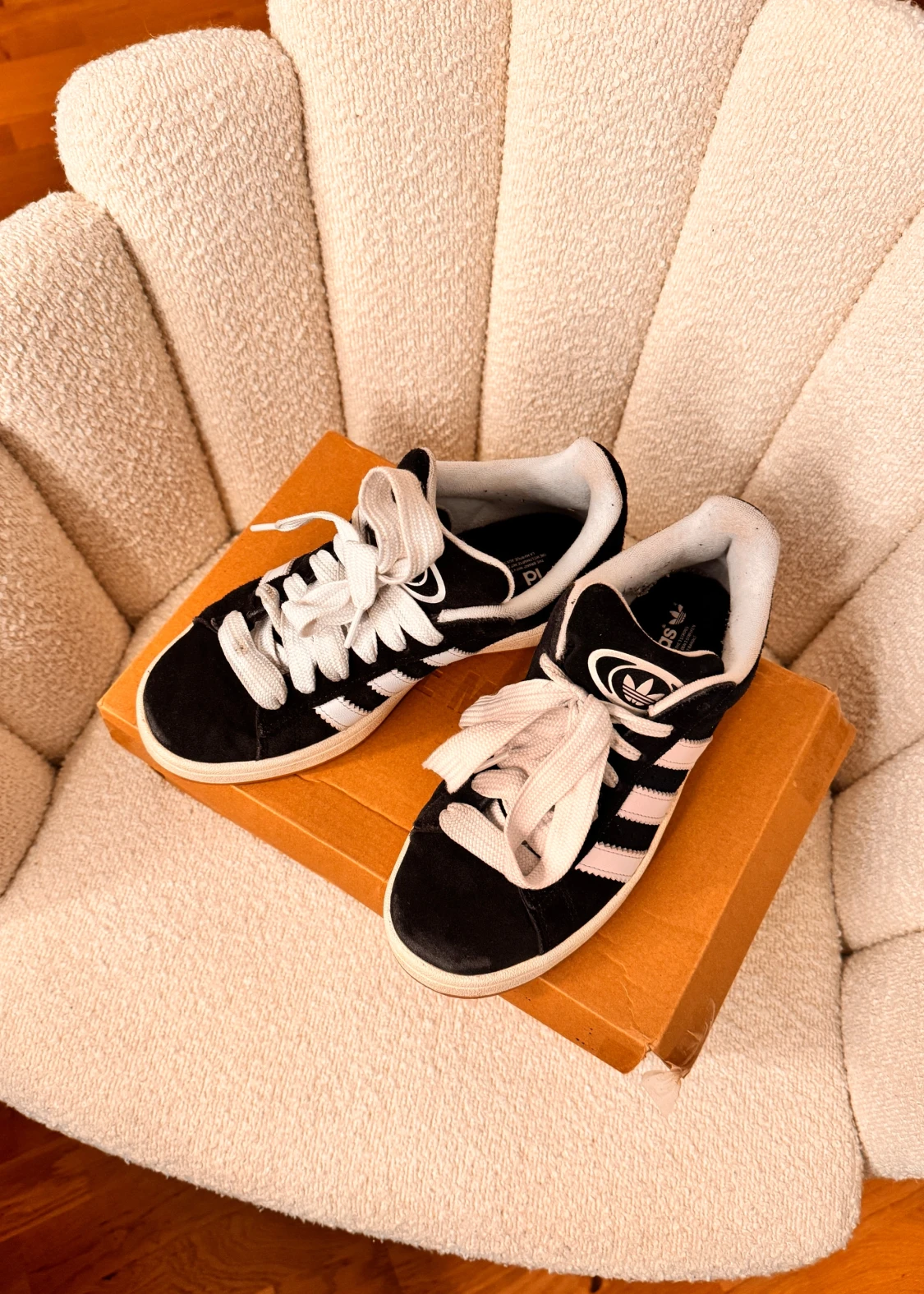 Adidas Campus - Svarta sneakers - 1