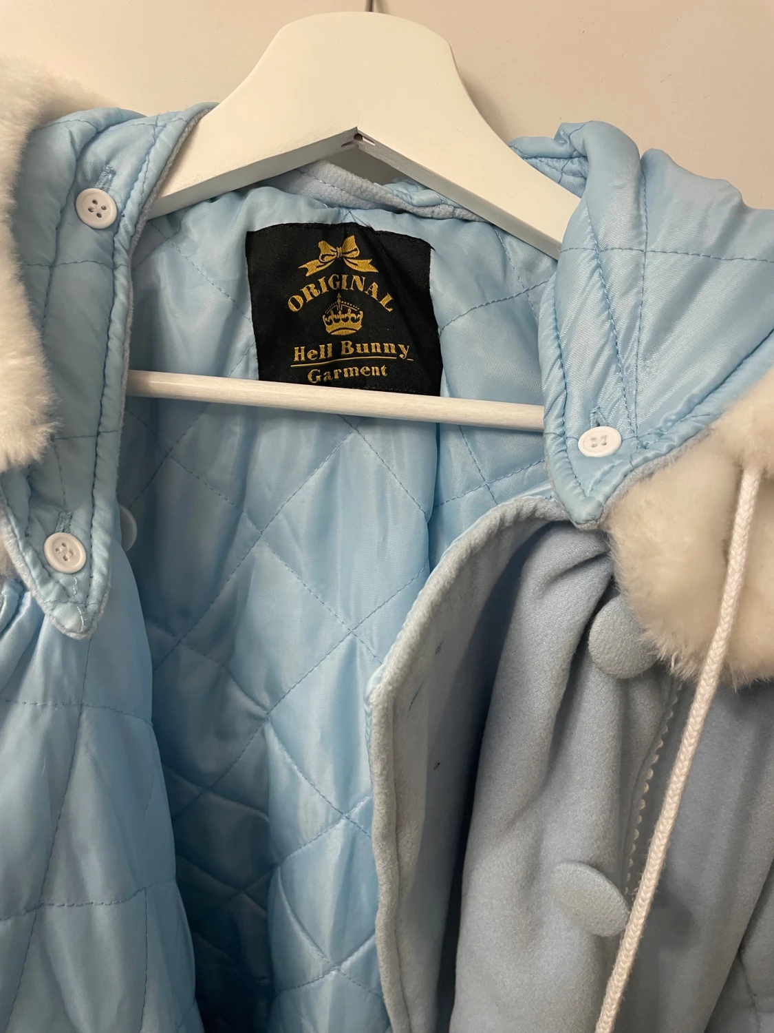 Ljusblå kappa från Hell Bunny - 2