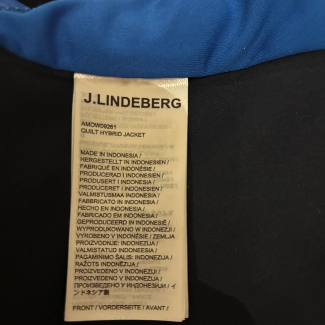 J.Lindeberg blå golfjacka S - 4