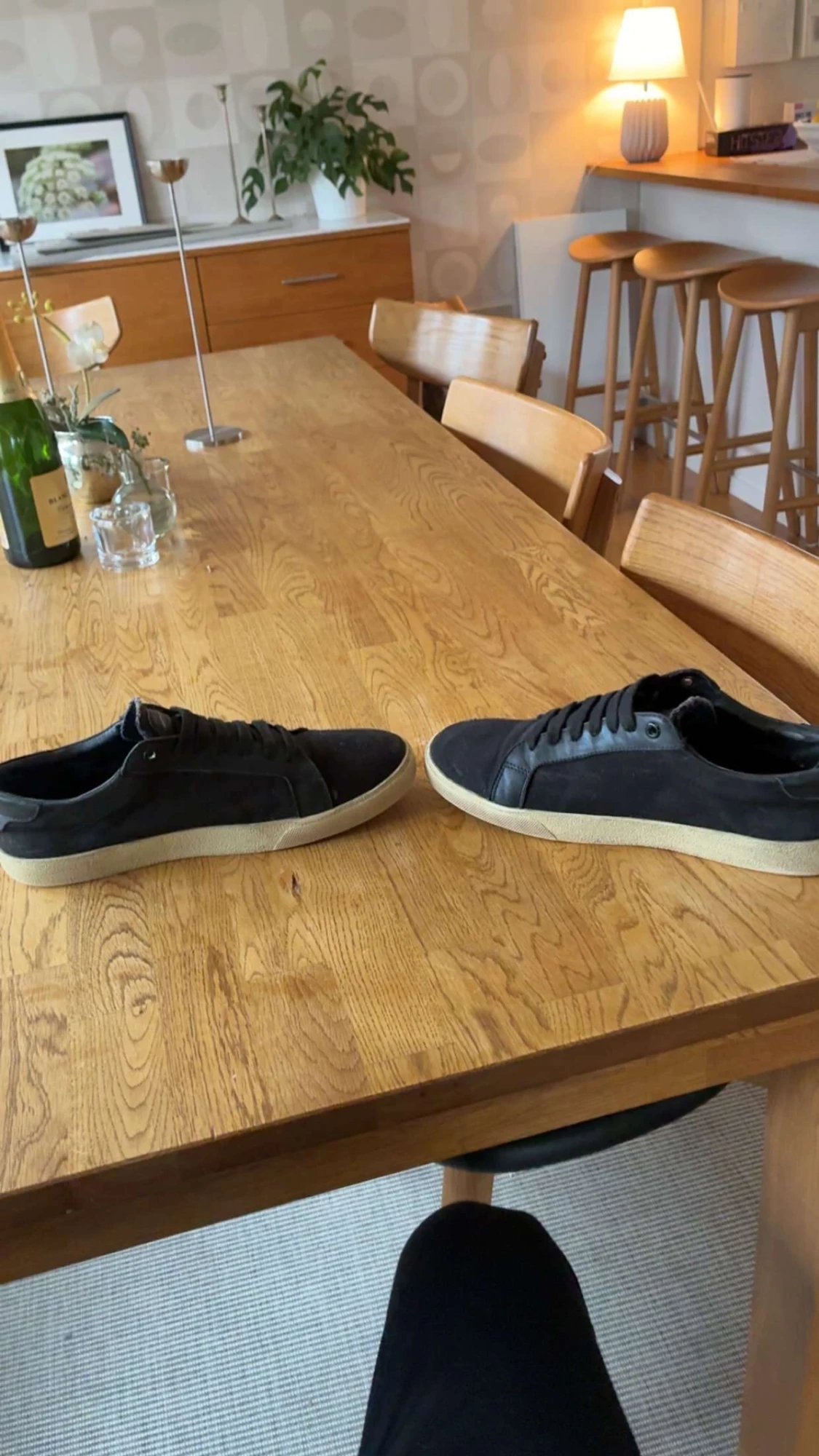 Svarta Saint Laurent sneakers - 1