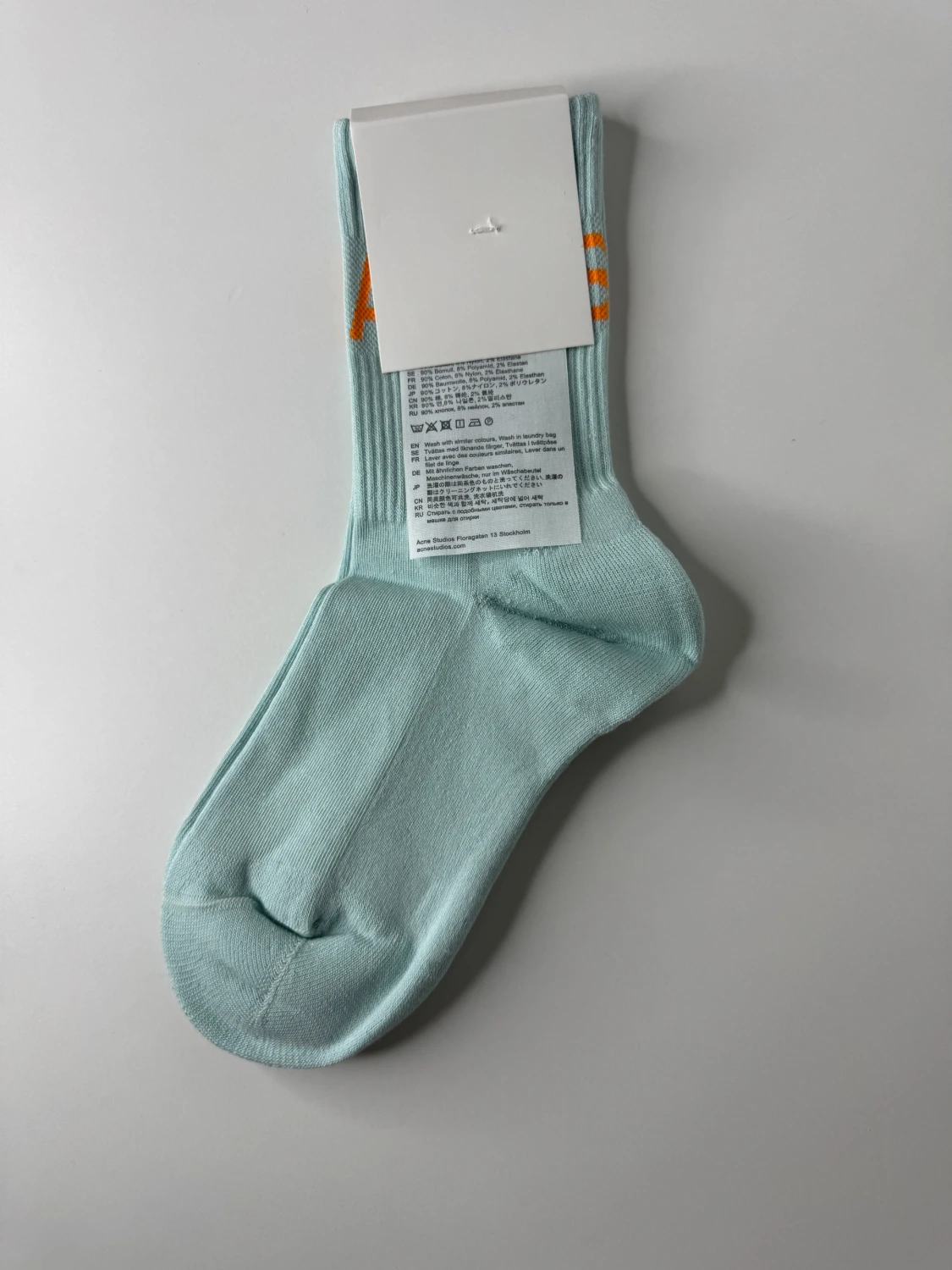 Mintgröna strumpor från Acne Studios - 1