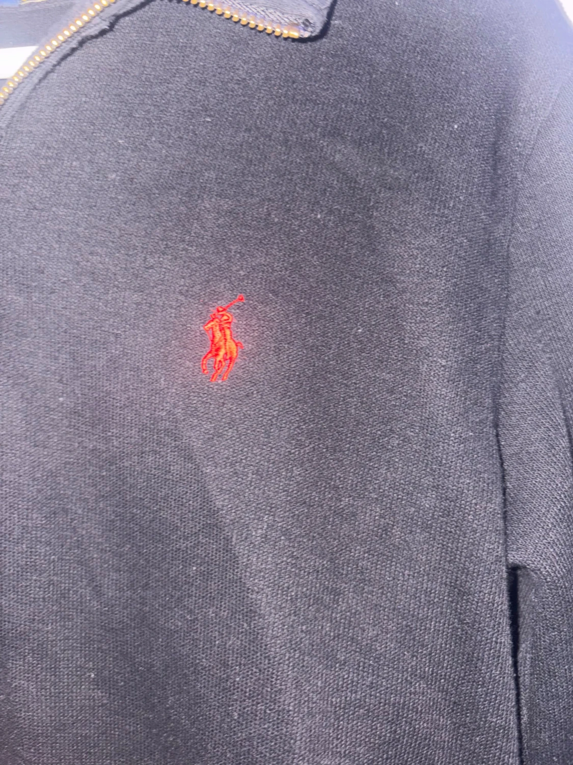 Svart quarter zip tröja Polo Ralph Lauren - 2