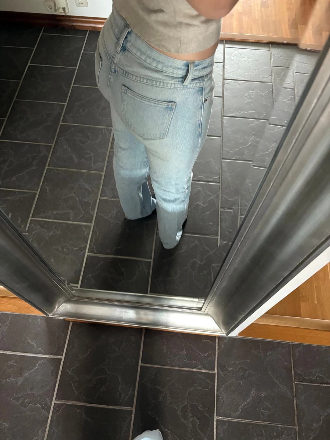 Lowwaist straight jeans Abrand - 1