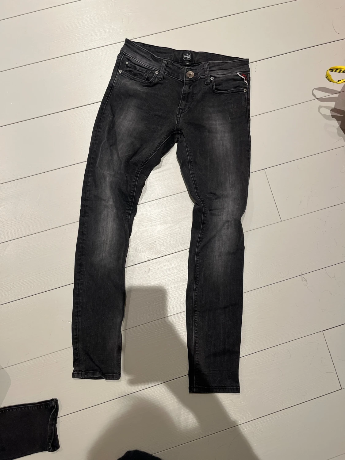 Replay svarta jeans, waist 29/30