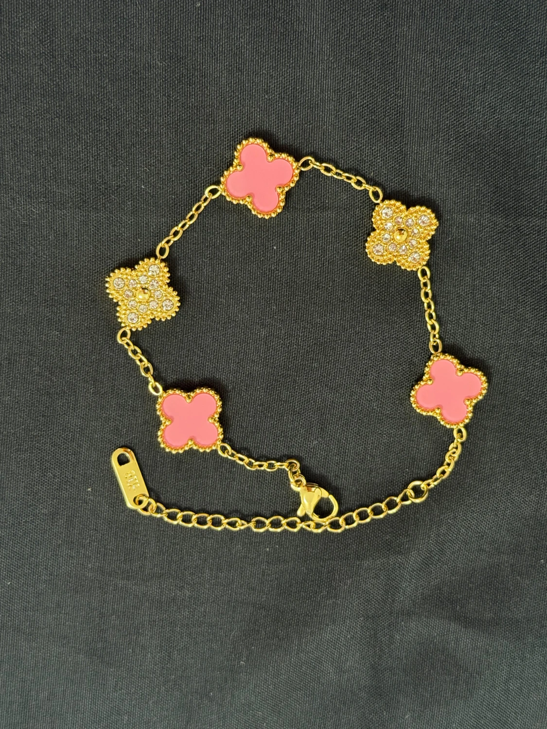 18 k Guldpläterad armband