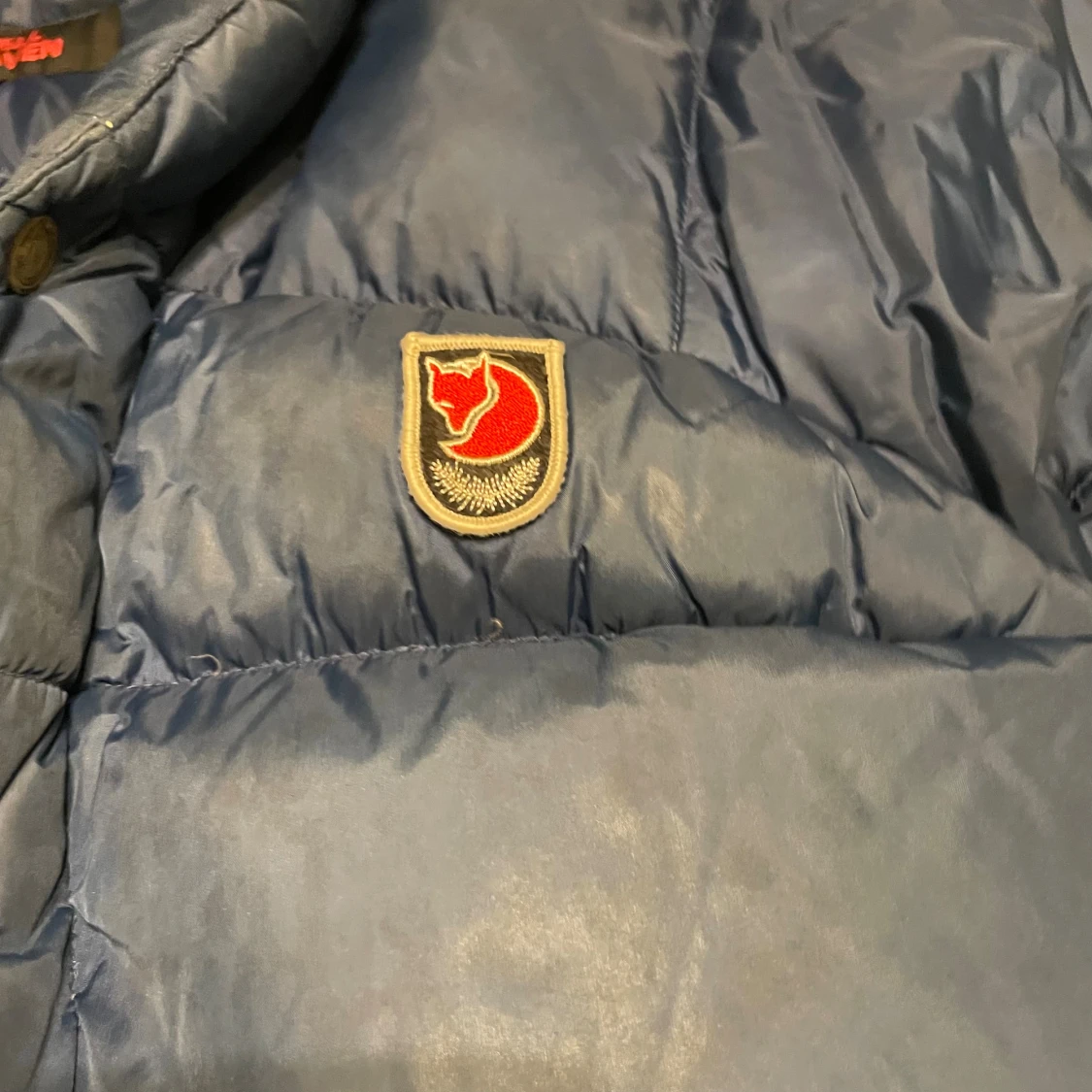 Blå fjällräven jacka - 1