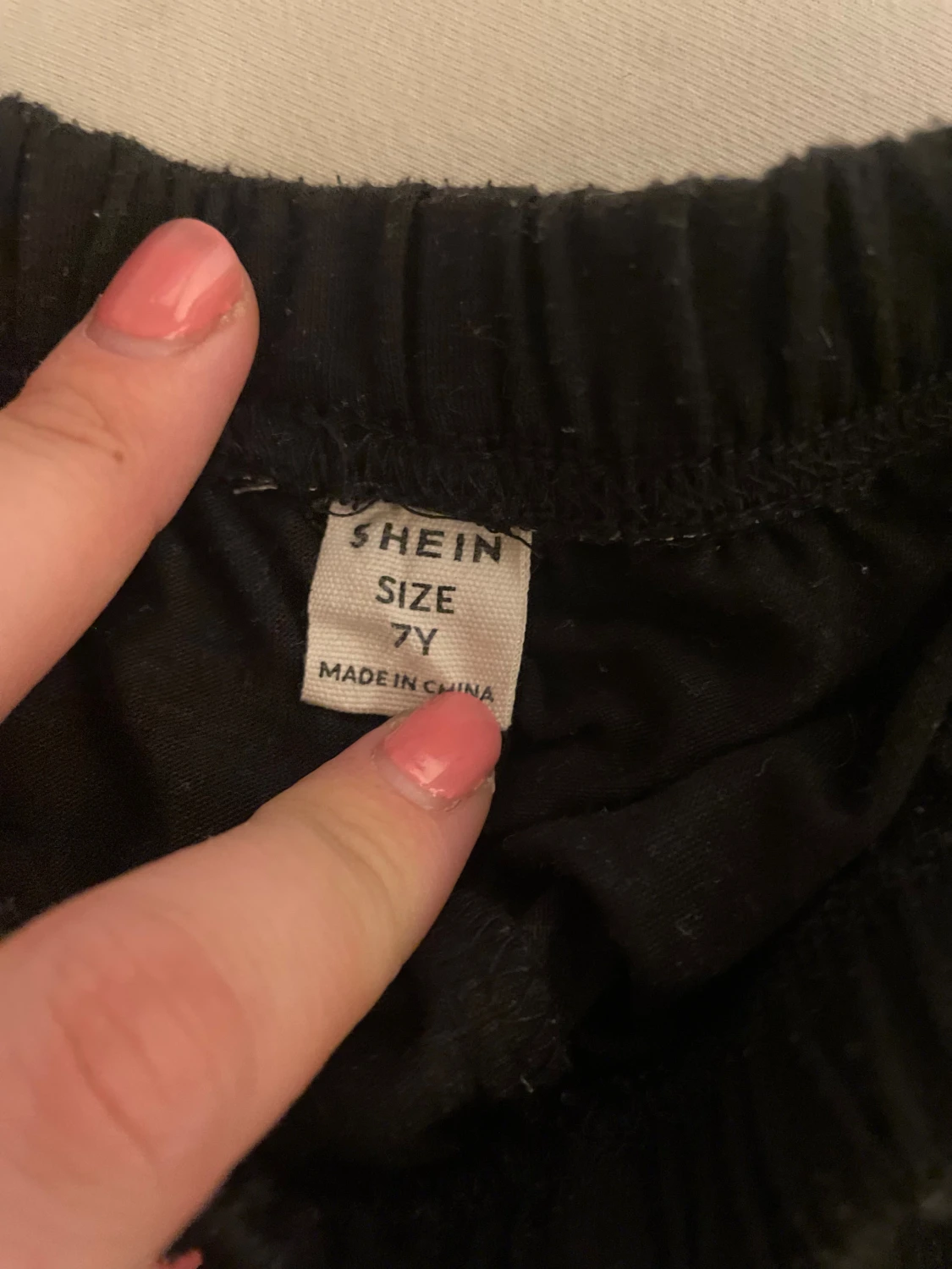 Svarta shorts med tigertryck  - 1