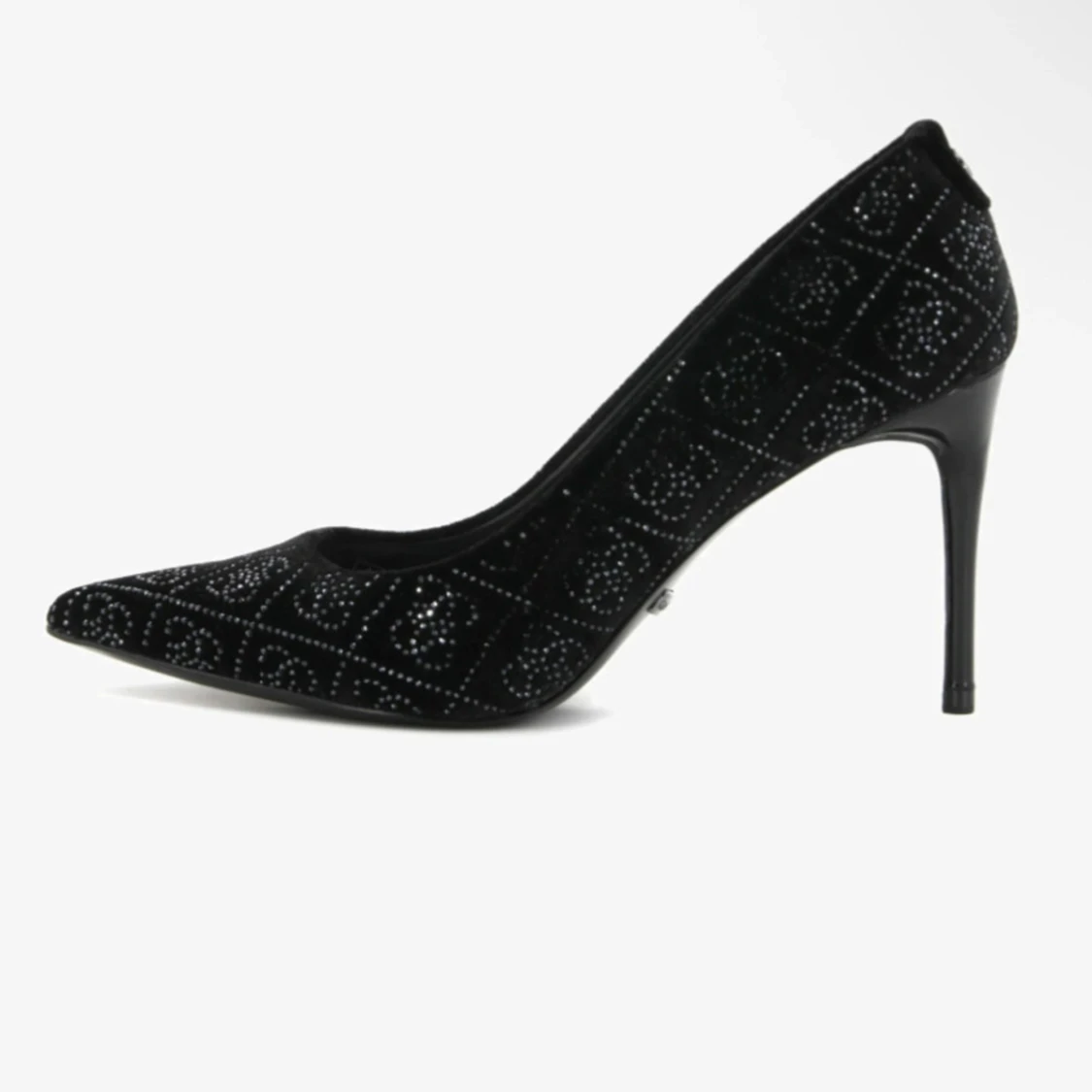 Svarta pumps med strass från Guess