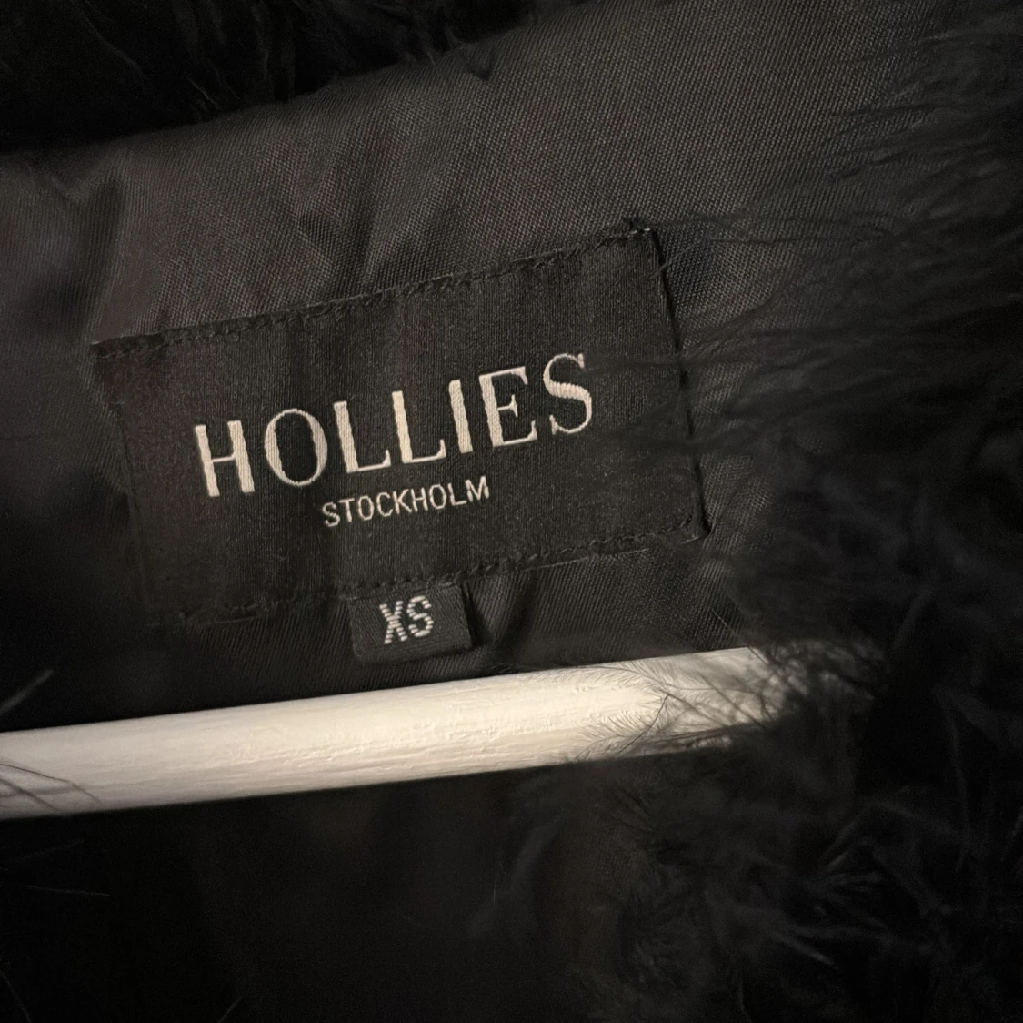 Svart pälsväst från Hollies XS - 1