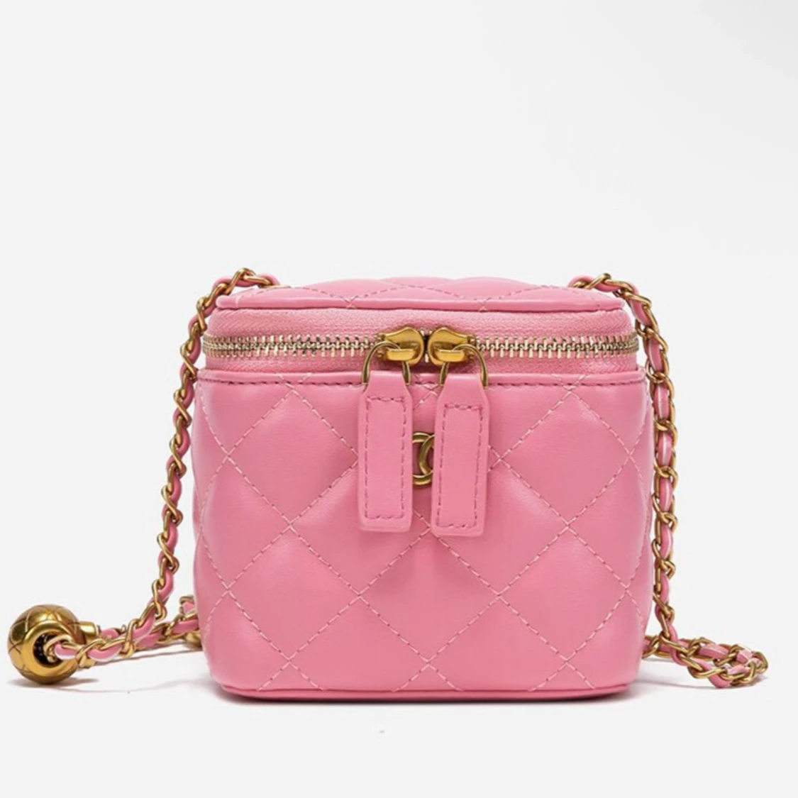  axelväska i skinn - 1