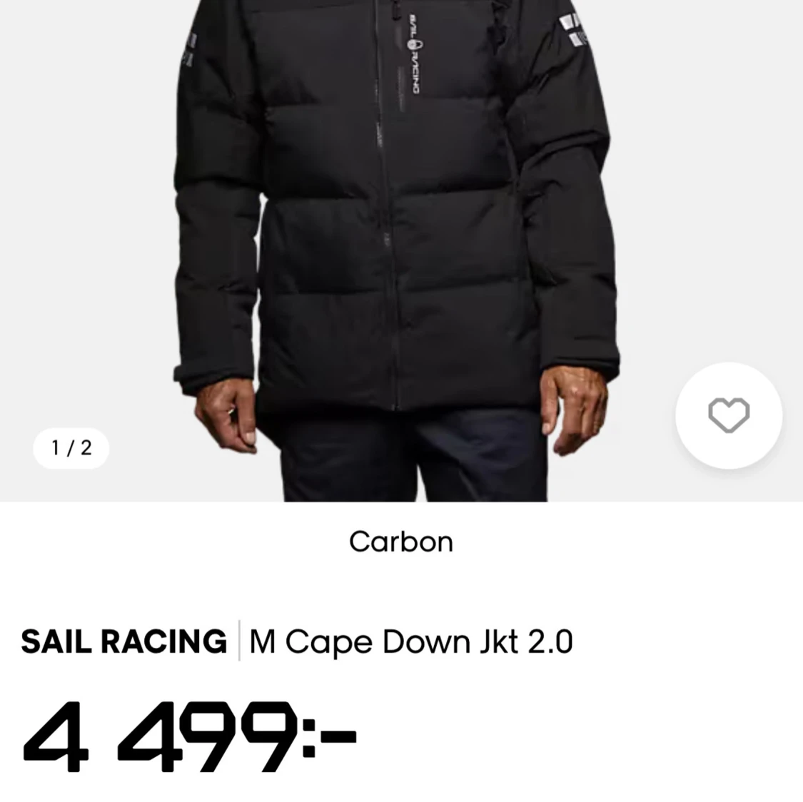 Svart pufferjacka från Sail Racing - 4