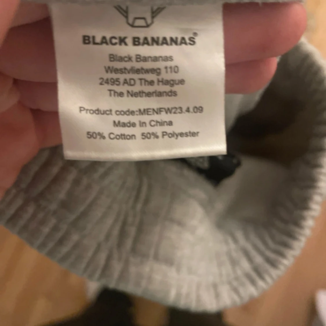 Gråa byxor med färg  - 3