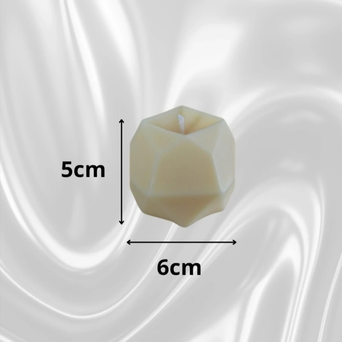 Ljus 100% stearin - 1