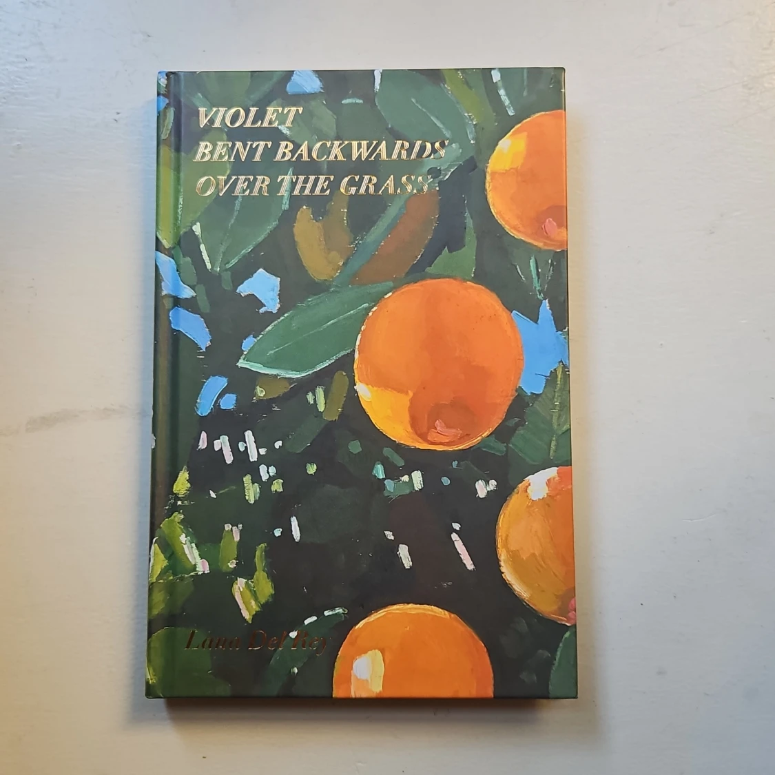 Violet Bent Backwards Over the Grass