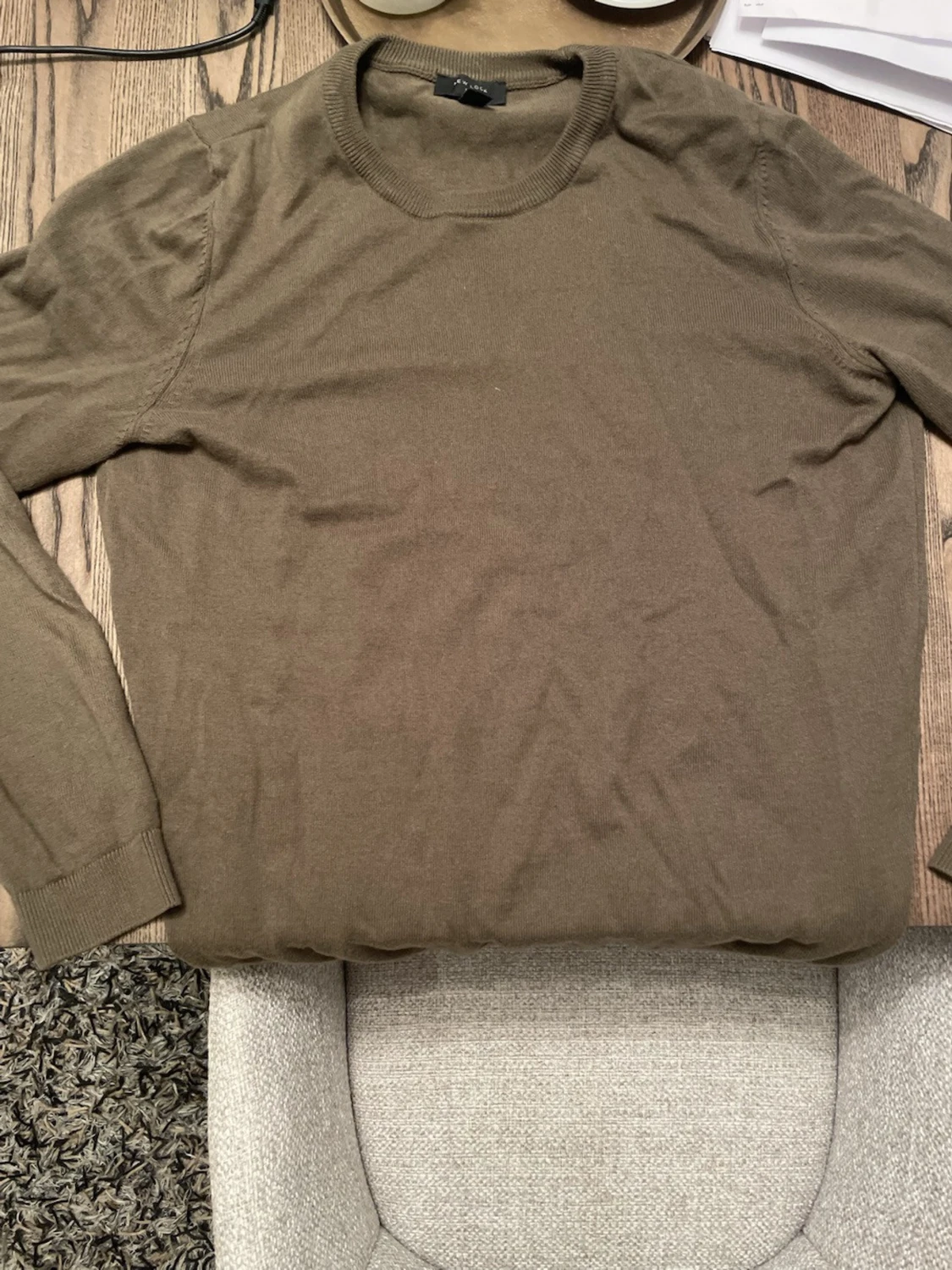 Olivgrön stickad tröja från New Look - 2