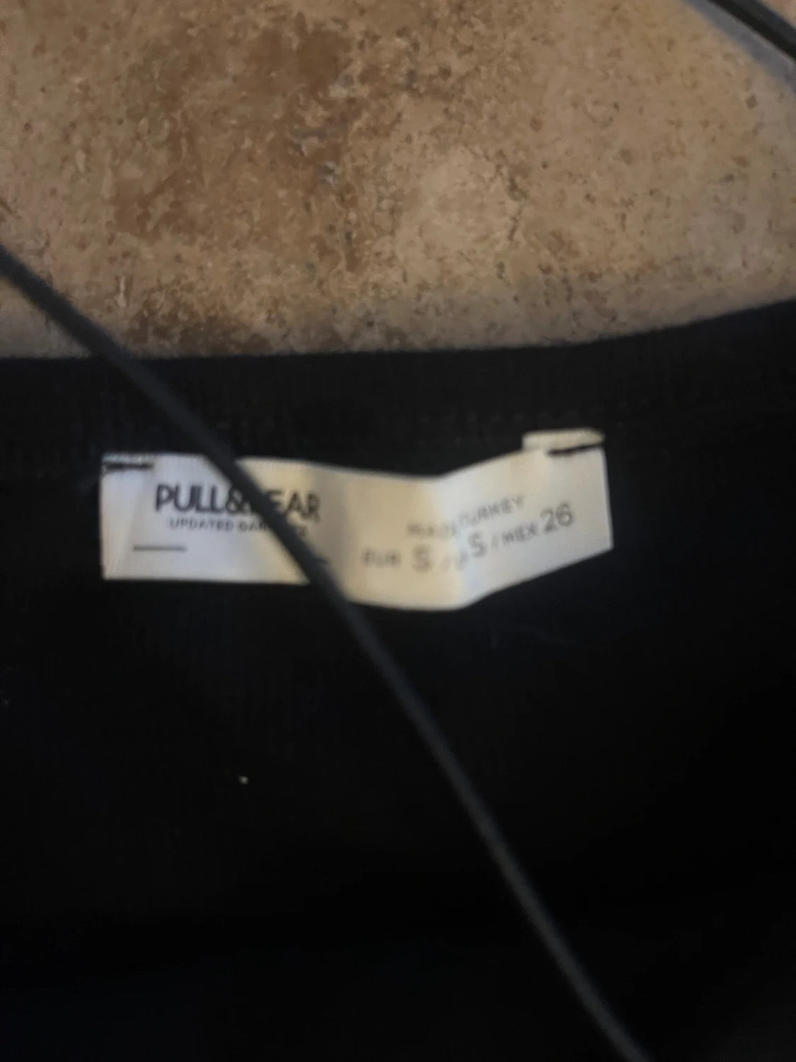 Svart kort klänning från Pull&Bear - 1