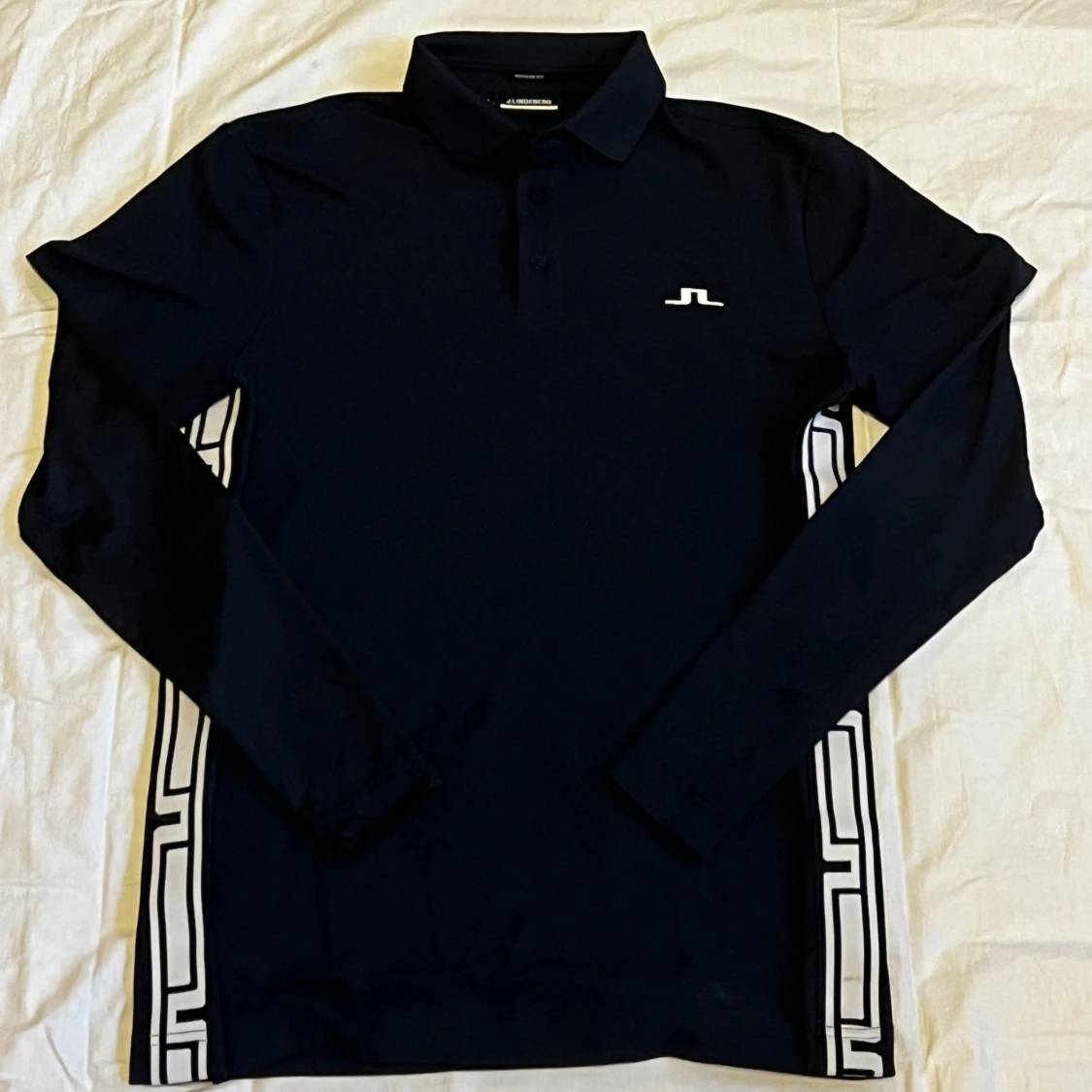 Mörkblå långärmad skjorta J.Lindeberg