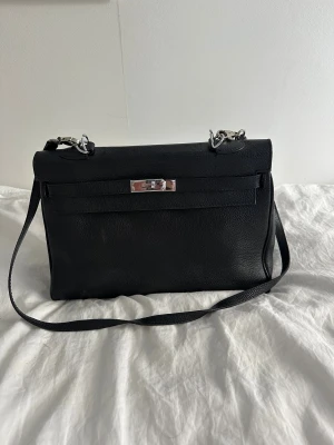 Handväska - Dam handväska, äkta skinn