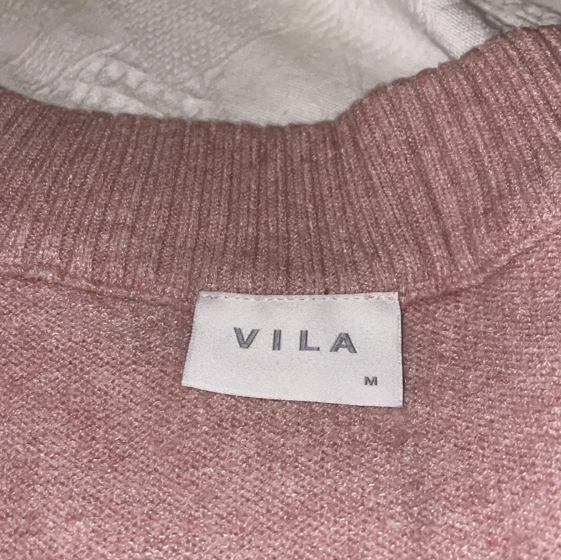 Rosa stickad tröja från Vila - 3