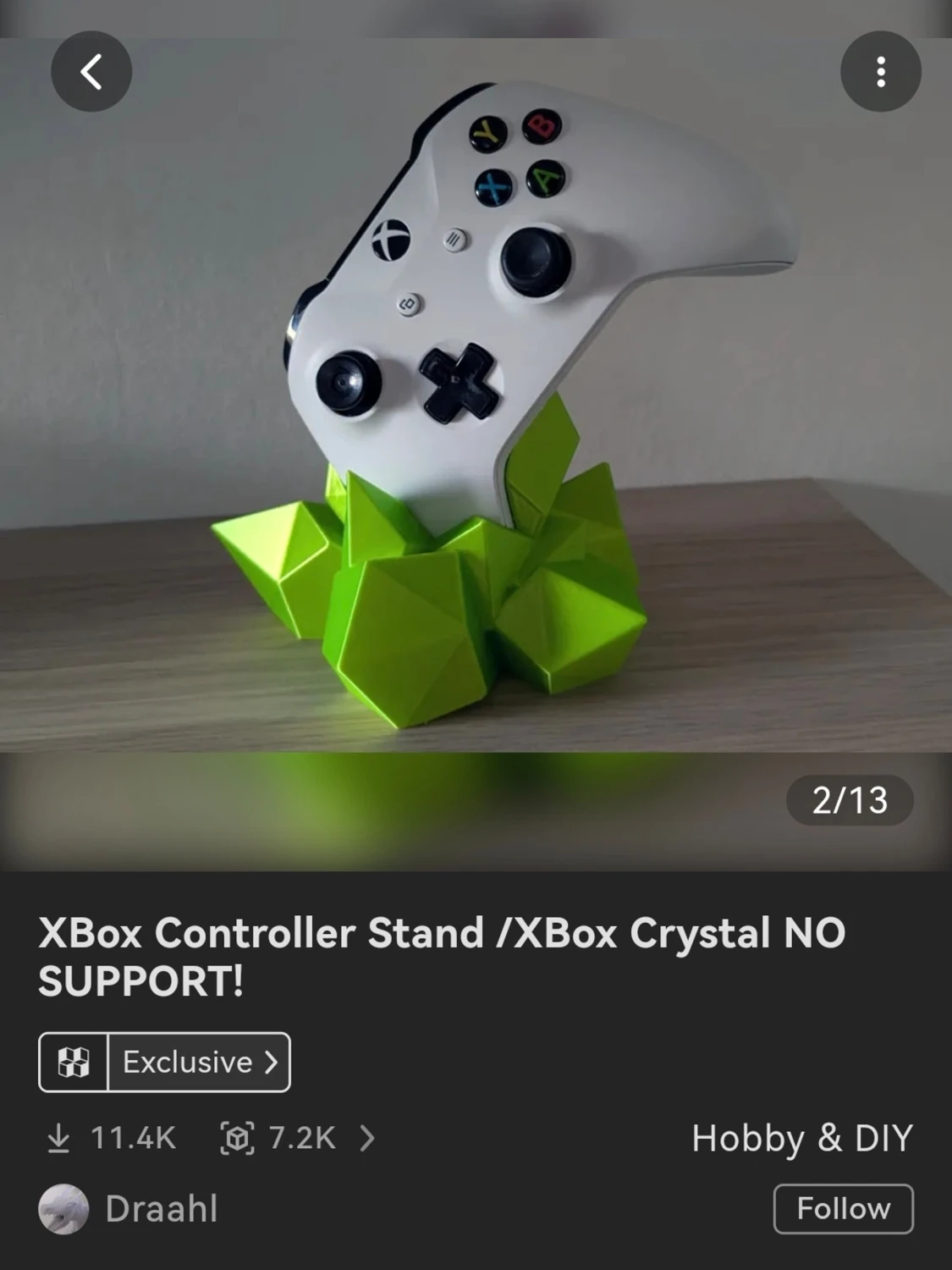 3d printet xbox stand and playstaition - 1
