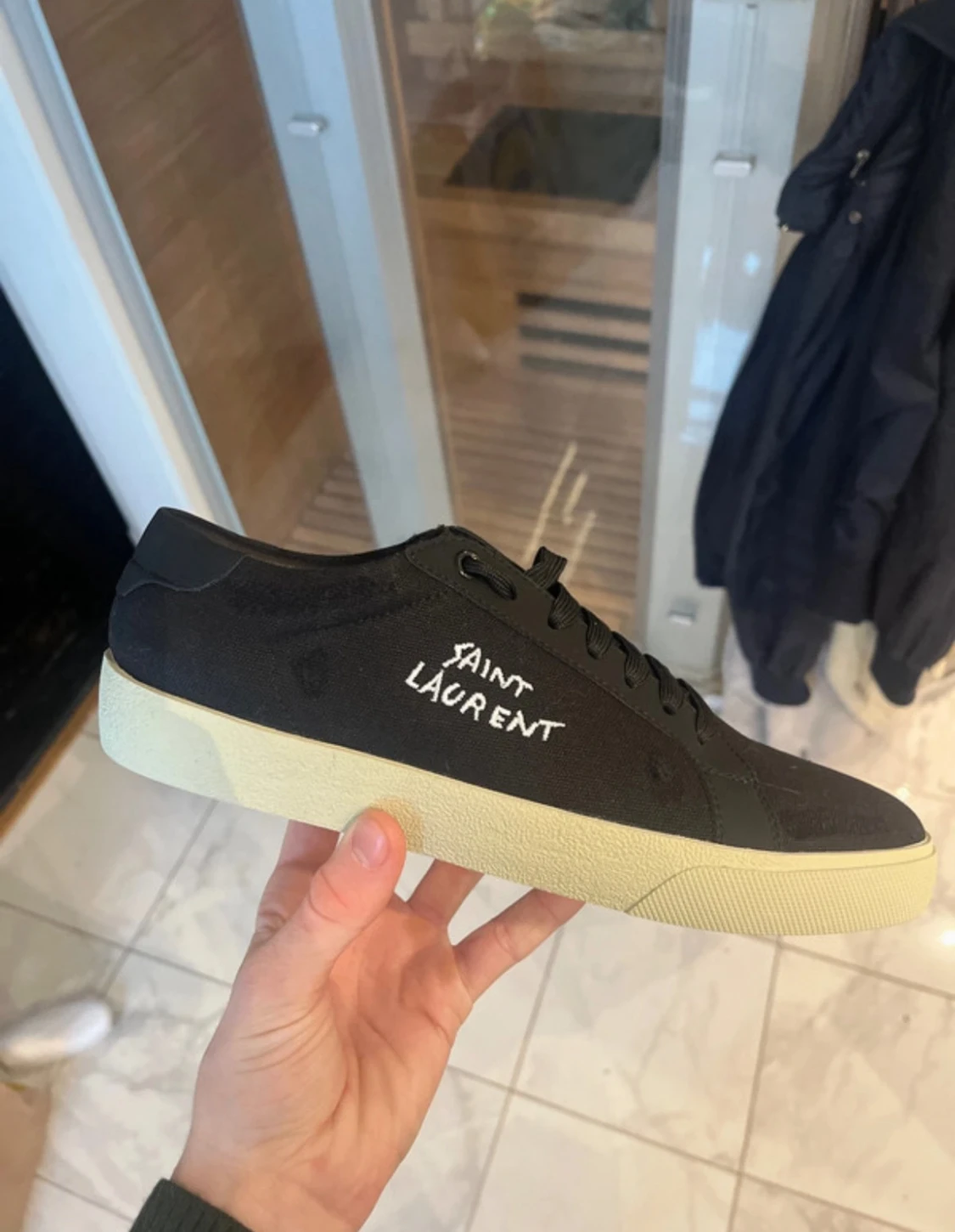 Svarta Saint Laurent sneakers - 2