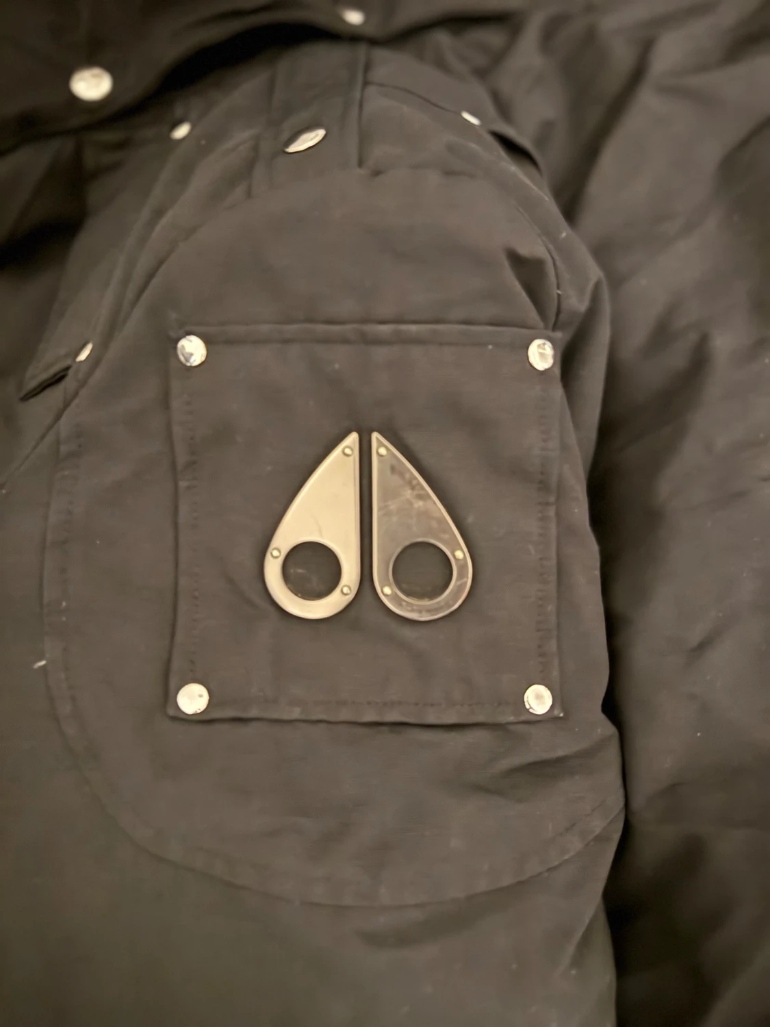 Svart dunjacka Moose Knuckles M - 5