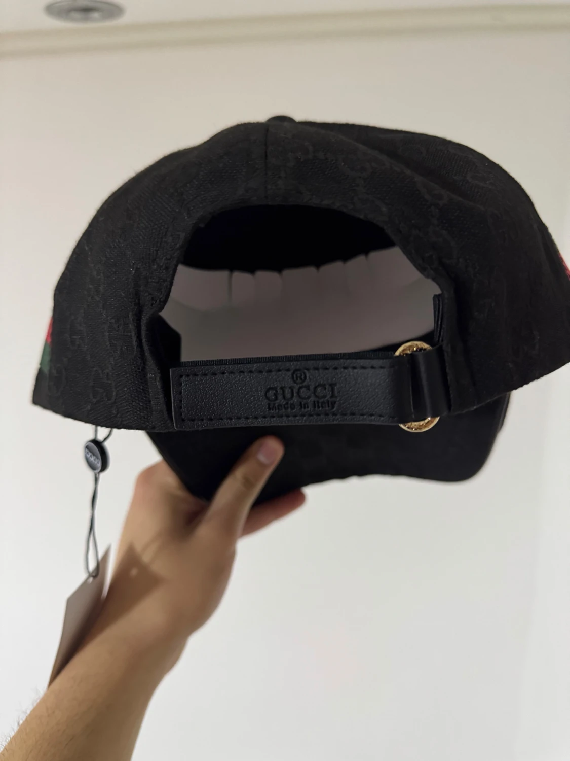 Svart G-ucci keps  - 3