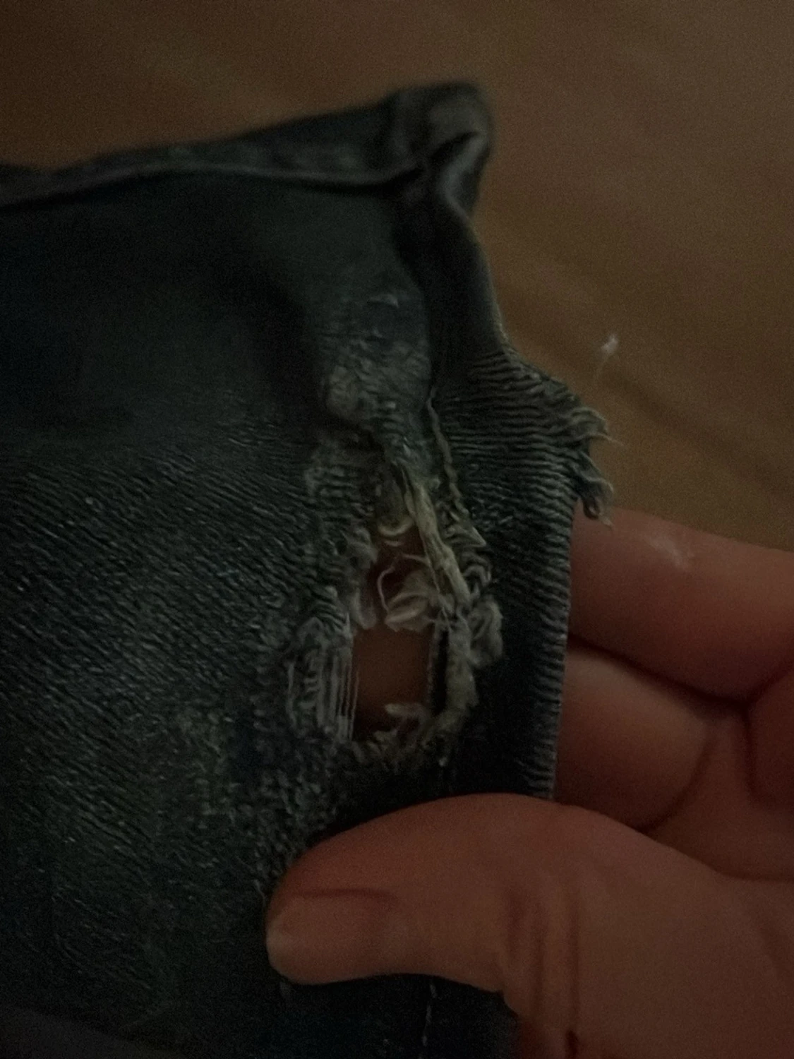 Jeans något vida i benen  - 5