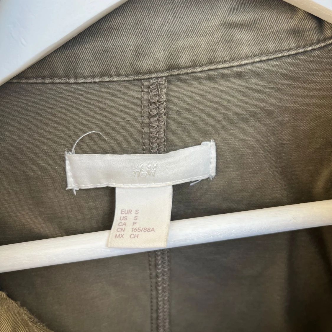 Populär Grön jacka hm jacka med broderingar - 3