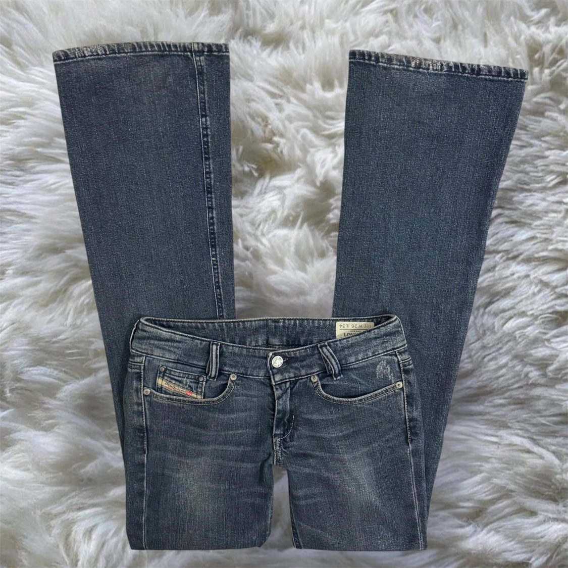 ultra low rise Diesel bootcut jeans  - 4