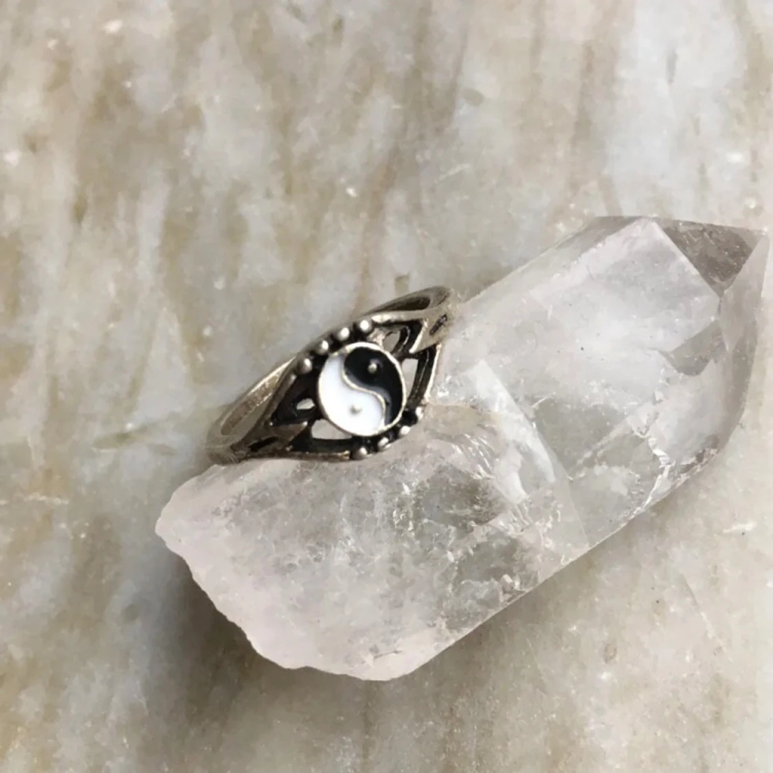 Yin yang ring/ smycken/ accessoarer/ ringar/ boho - 4