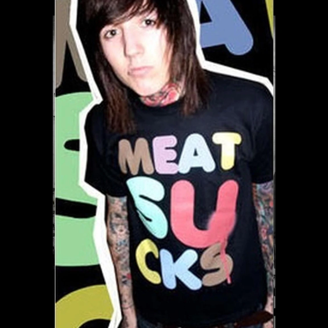 Rare Meat sucks drop dead t shirt  (2008) - 3