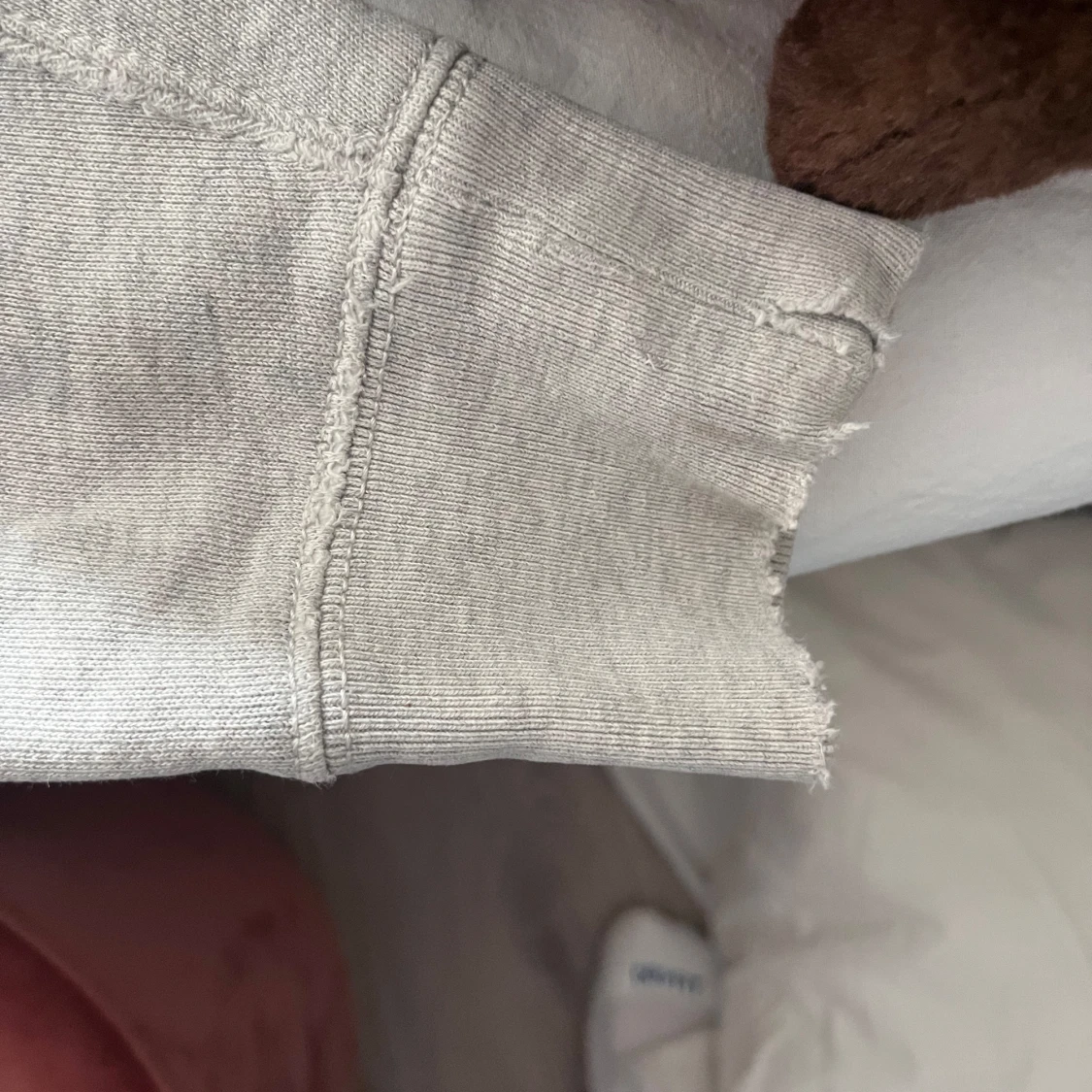 Grå zip hoodie från Polo Ralph Lauren🤩 - 4