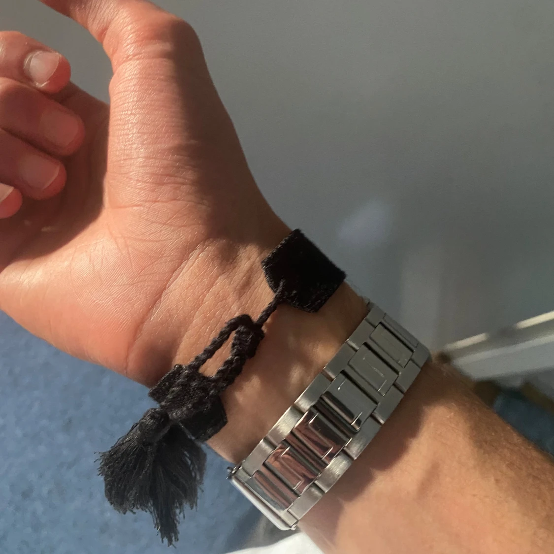 Svart Dior armband  - 1