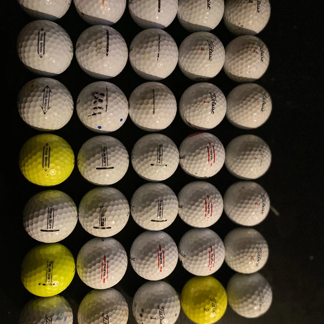 35 st Golfbollar: Titleist mix (Begagnade) - 2