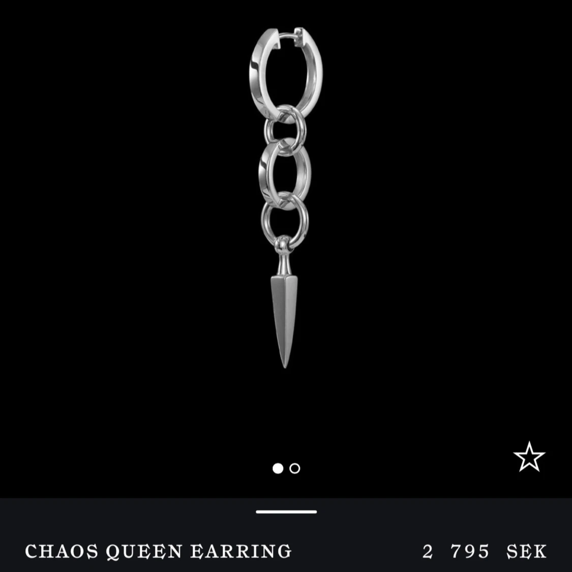 Chaos Queen örhänge Maria Nilsdotter - 1