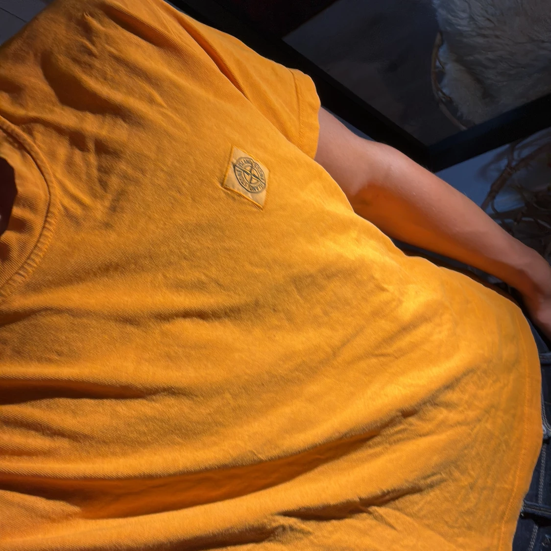 Orange t-shirt från Stone Island - 1