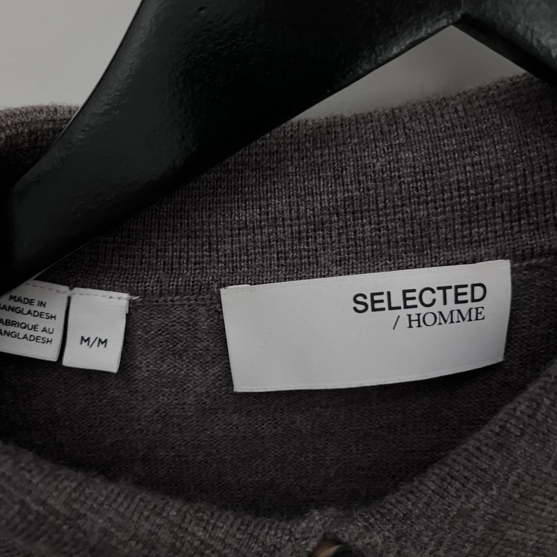 Stickad cardigan 100% merinoull - 3