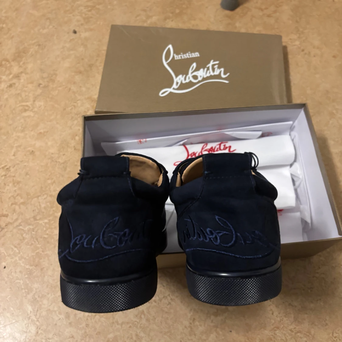 Mörkblå Christian Louboutin - 3