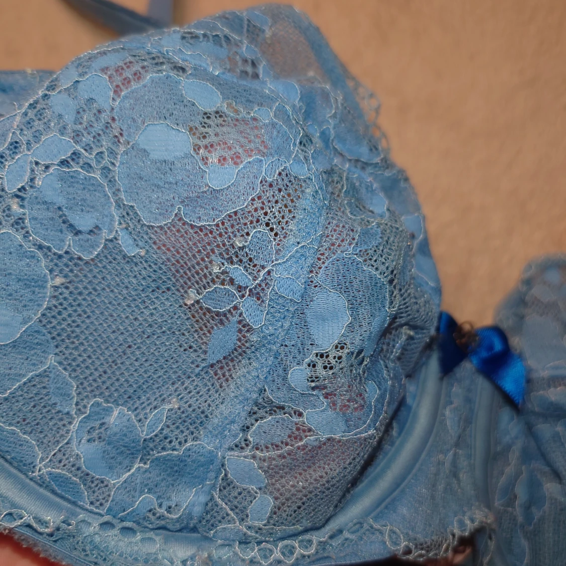 Blå spetsbh från Victoria's Secret - 4