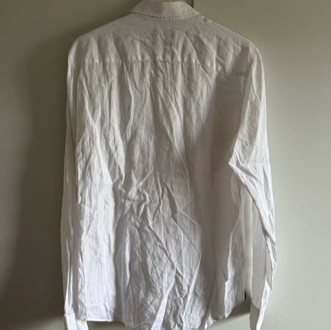 Vit linneskjorta från Morris - 1